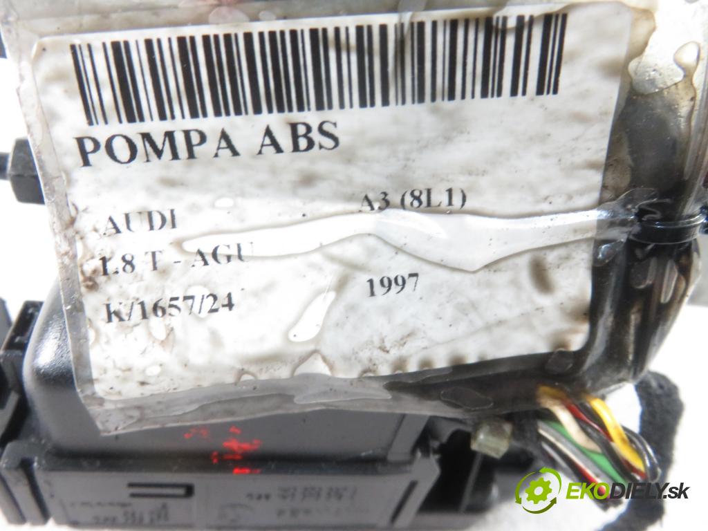 AUDI A3 (8L1) HB 1997 110,00 1.8 T - AGU 1781,00 Pumpa ABS 1J0907379A ; 10094603213 ; 1J0614217A (Pumpy ABS)