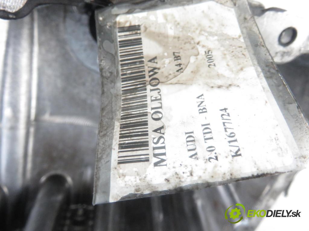 AUDI A4 (8EC, B7) SEDAN 2005 100,00 2.0 TDI - BNA 1968,00 vana olejová 030103603 (Olejové vany)
