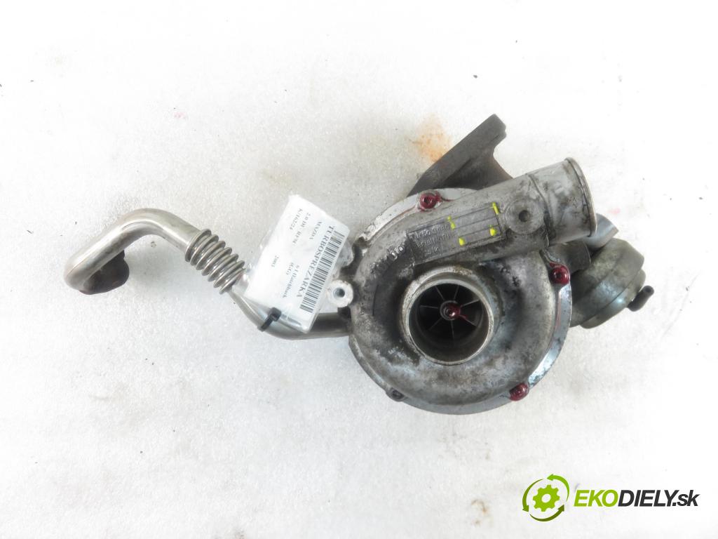 MAZDA 6 Hatchback (GG) LIFTBACK 2003 89,00 2.0 DI - RF5C 1998,00 RYCHLONABÍJEČKA: VJ320310 ; RF5C (Turbodúchadla (kompletní))