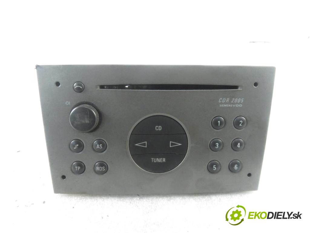 OPEL MERIVA A nadwozie wielkoprzestrzenne (MPV) (X03) MINIVAN 2004 74,00 1.7 CDTI 100 - Z 17 DTH 1686,00 RADIO CD 330886636 ; 13138245