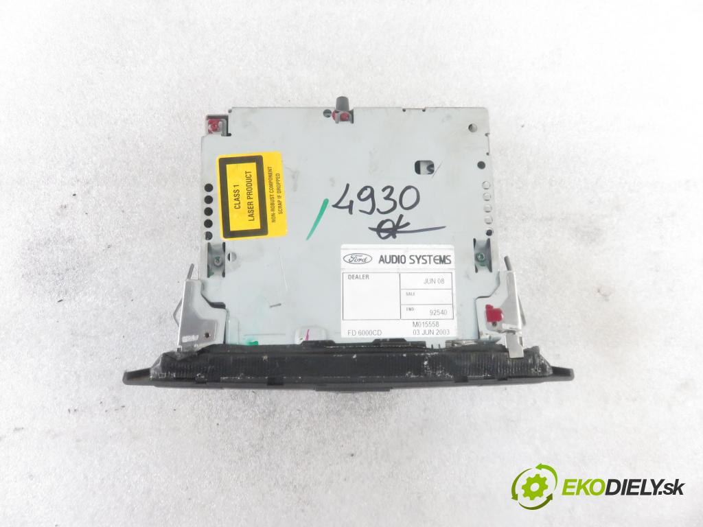 FORD MONDEO III (B5Y) LIFTBACK 2003 107,00 2.0 16V - CJBB 1999,00 RADIO CD 3S7T18C815AC