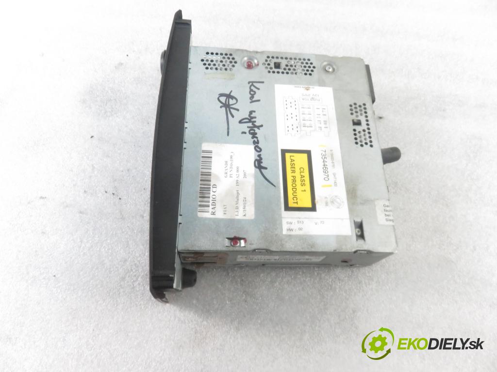 FIAT GRANDE PUNTO (199_) HB 2007 55,00 1.3 D Multijet 75 - 199 A2.000 1248,00 RADIO CD 735446970