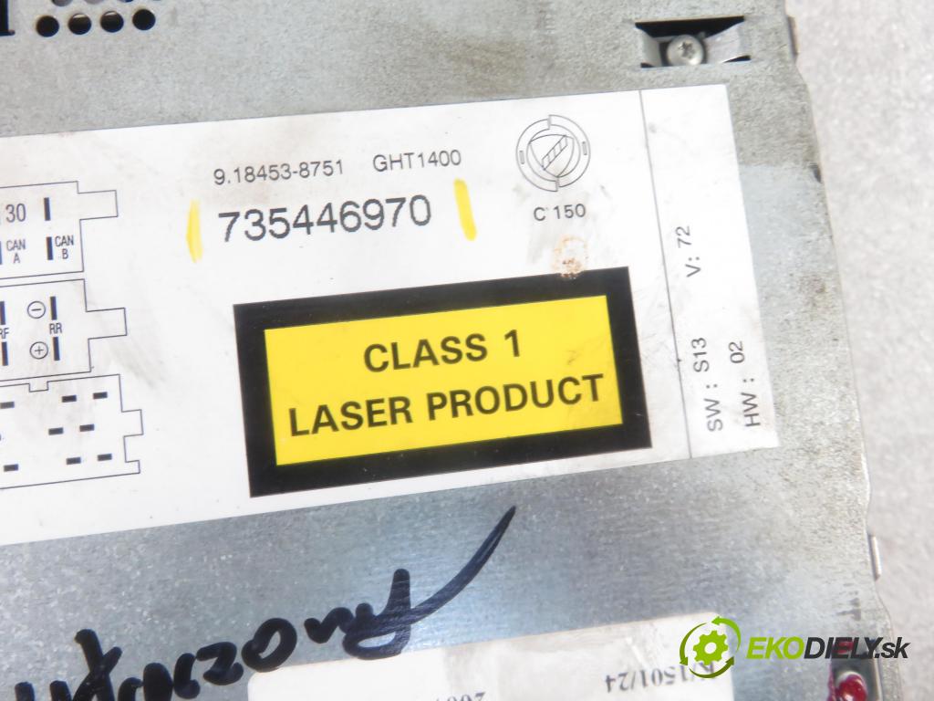 FIAT GRANDE PUNTO (199_) HB 2007 55,00 1.3 D Multijet 75 - 199 A2.000 1248,00 RADIO CD 735446970