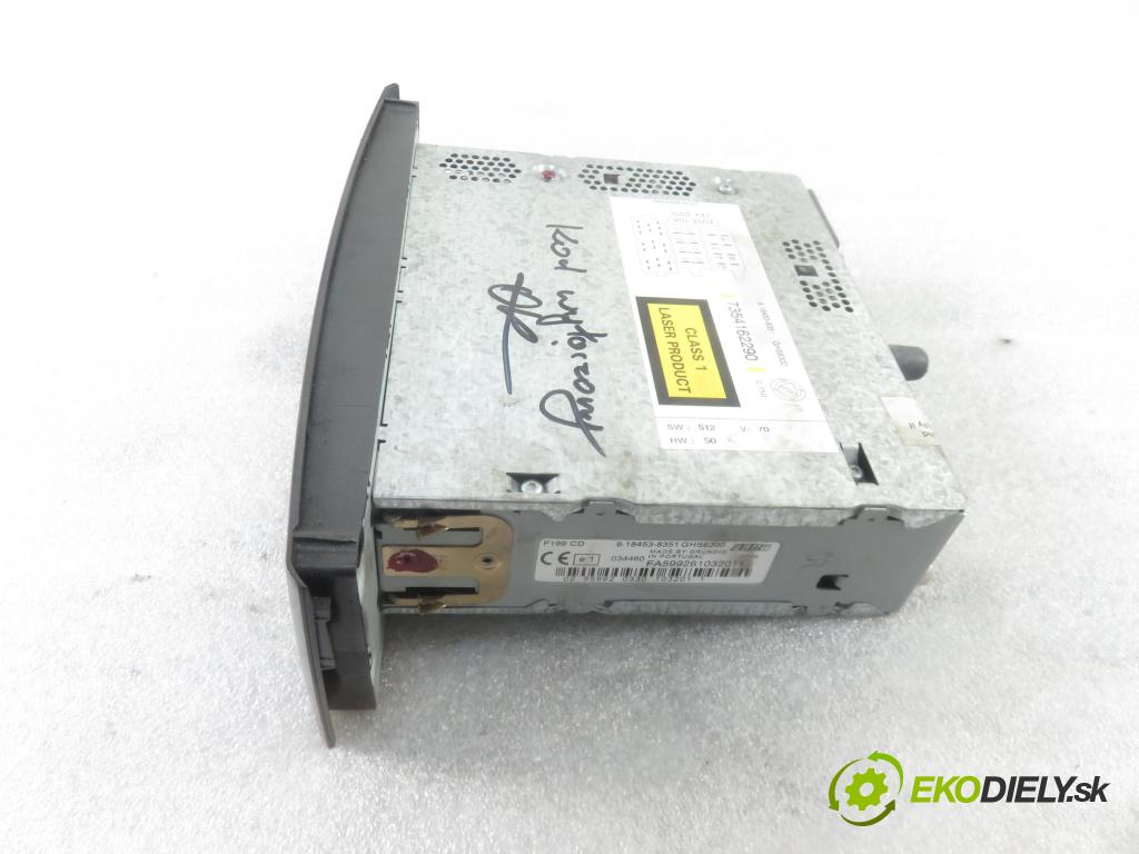 FIAT GRANDE PUNTO (199_) HB 2006 66,00 1.3 D Multijet 90 - 199 A3.000 1248,00 RADIO CD 7354162290