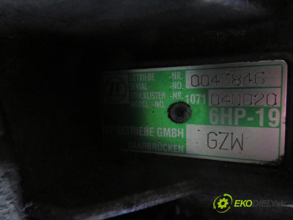 AUDI A6 (4F2, C6) SEDAN 2004 165,00 3.0 TDI quattro - BMK 2967,00 Prevodovka automatická GZW ; 6HP19