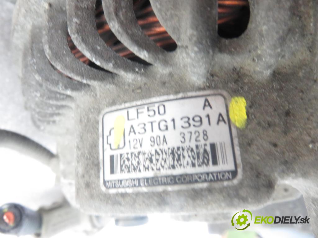 MAZDA 3 (BK) HB 2003 111,00 2.0 150 - LF17 1999,00 Alternátor A3TG1391A (Alternátory)