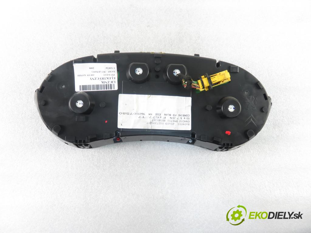 PEUGEOT 308 SW KOMBI 2008 103,00 1.6 THP 140 - 5FT (EP6DT) 1598,00 Prístrojovka elektrický 9665107580