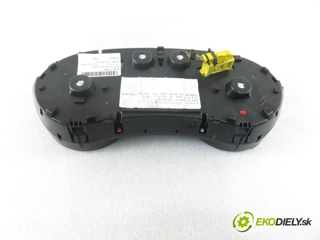 PEUGEOT 308 SW KOMBI 2008 103,00 1.6 THP 140 - 5FT (EP6DT) 1598,00 Prístrojovka elektrický 9665107580