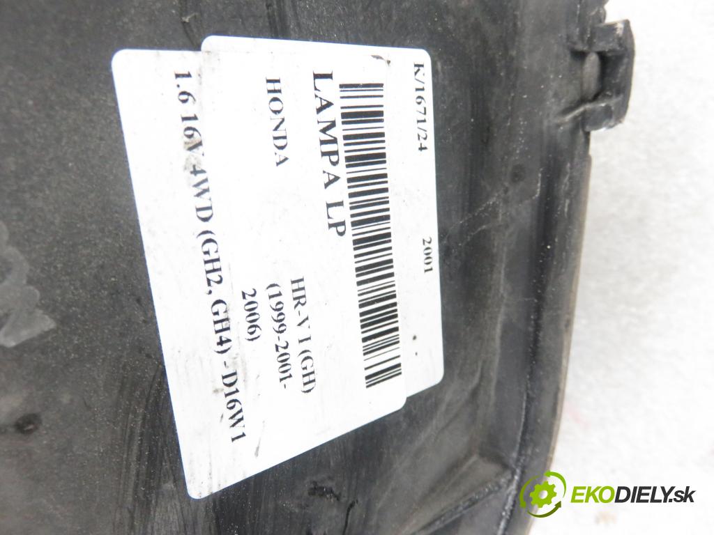 HONDA HR-V (GH) CROSSOVER 2001 77,00 1.6 16V 4WD (GH2, GH4) - D16W1 1590,00 Svetlo LP