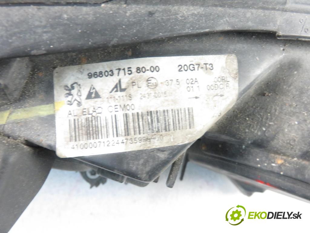 PEUGEOT 308 SW KOMBI 2008 103,00 1.6 THP 140 - 5FT (EP6DT) 1598,00 Svetlo LP