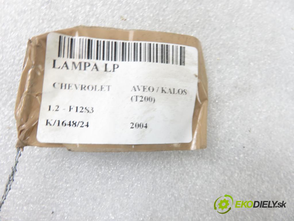 CHEVROLET AVEO / KALOS liftback (T200) HB 2004 53,00 1.2 - F12S3 1150,00 Svetlo LP
