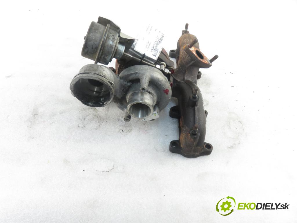 VW GOLF PLUS (5M1, 521) MINIVAN 2006 77,00 1.9 TDI PD 105 - BKC 1896,00 RYCHLONABÍJEČKA: 038253014G (Turbodúchadla (kompletní))