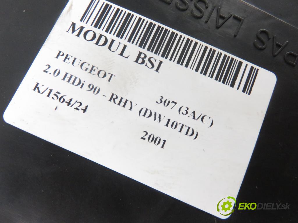 PEUGEOT 307 (3A/C) HB 2001 66,00 2.0 HDi 90 - RHY (DW10TD) 1997,00 MODUL BSI 9636760580E ; 9644098180