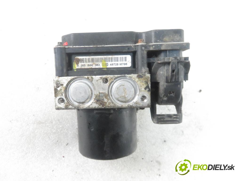 SKODA FABIA I Combi (6Y5) KOMBI 2004 47,00 1.9 SDI 64 - ASY 1896,00 Pumpa ABS 0265800363 ; 6Q0907379AA (Pumpy ABS)