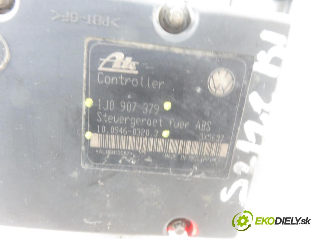 AUDI A3 (8L1) HB 1997 74,00 1.6 - AKL 1595,00 Pumpa ABS 1J0907379 ; 10094603203 (Pumpy ABS)