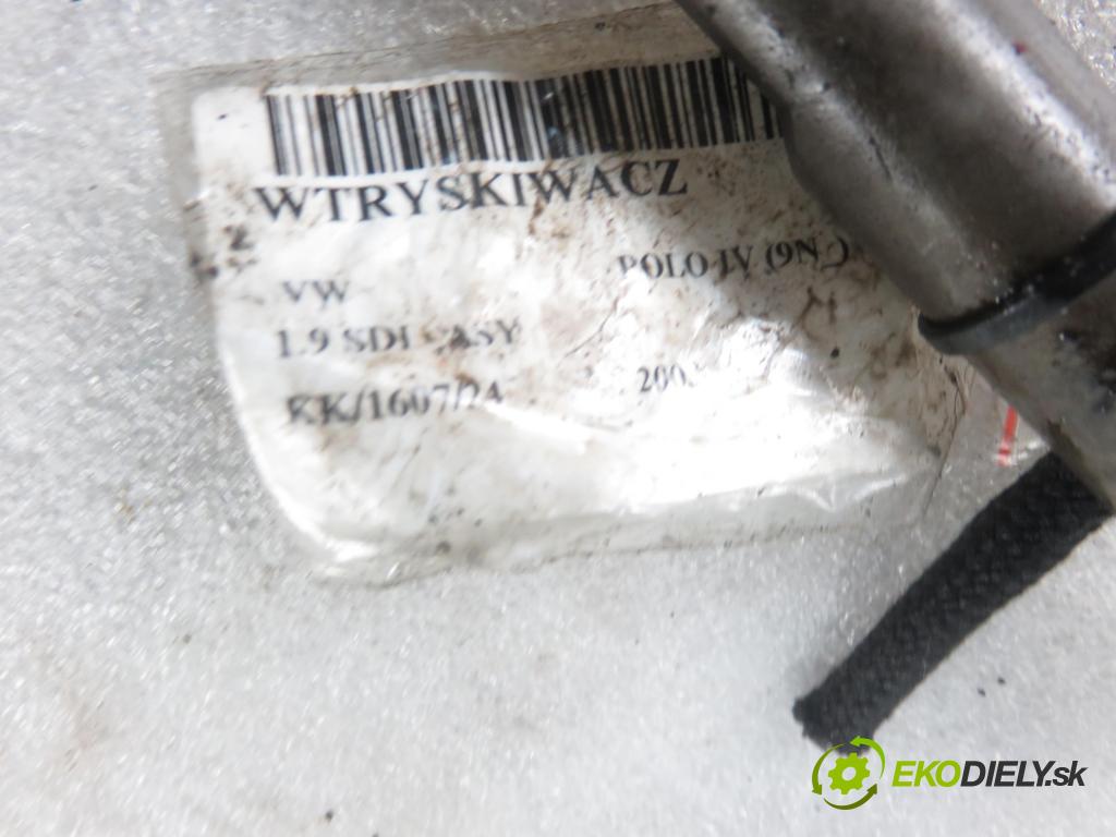 VW POLO (9N_) HB 2003 47,00 1.9 SDI - ASY 1896,00 Vstrek 038130202C ; 0432193574