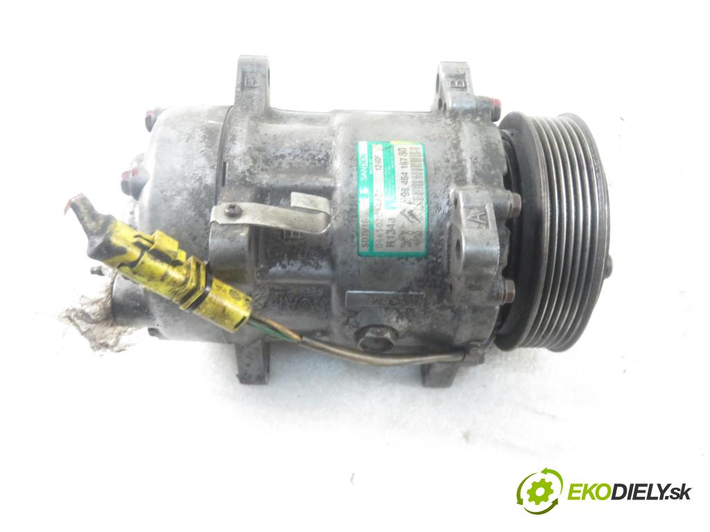 PEUGEOT 607 (9D, 9U) SEDAN 2003 98,00 2.2 HDI - 4HX (DW12TED4/FAP) 2179,00 KOMPRESOR: klimatizácie 9646416780 (Kompresory klimatizácie)