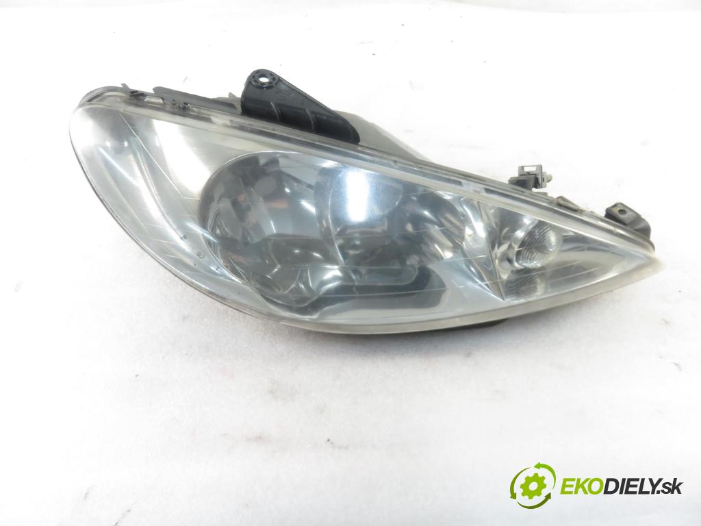 PEUGEOT 206 CC (2D) C/C 2002 80,00 1.6 16V - NFU 1587,00 Svetlo PP 9628666780
