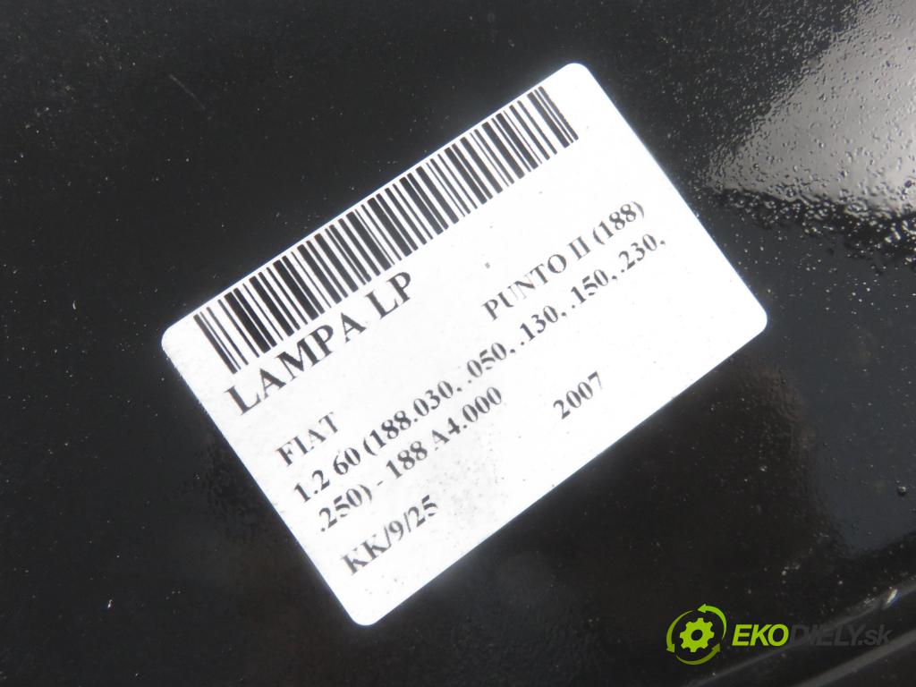 FIAT PUNTO (188_) HB 2007 44,00 1.2 60 - 188 A4.000 1242,00 Svetlo LP 