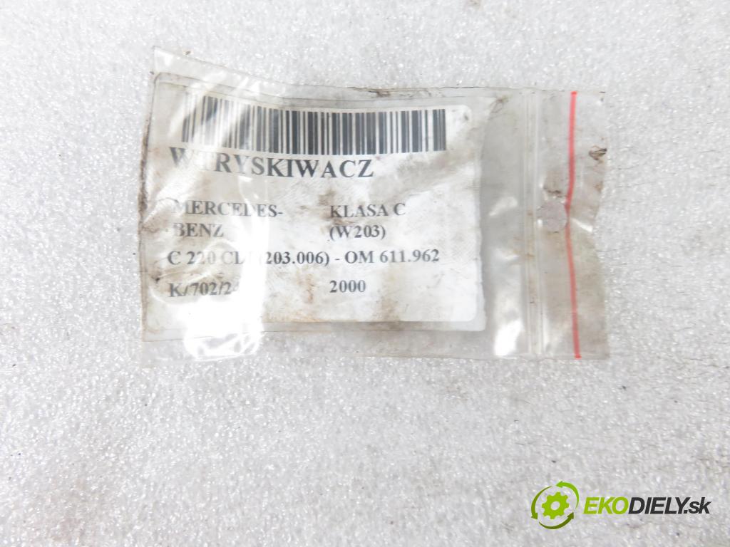 MERCEDES-BENZ KLASA C (W203) SEDAN 2000 105,00 C 220 CDI 143 - OM 611.962 2148,00 vstrekovač 6110700687 ; 0445110025 (Vstrekovače)