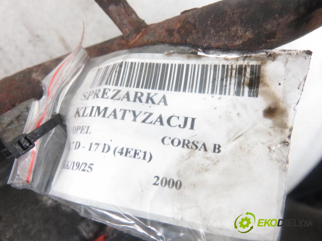 OPEL CORSA B (S93) HB 2000 44,00 1.7 D - 17 D (4EE1) 1686,00 KOMPRESOR: klimatizace  (Kompresory)