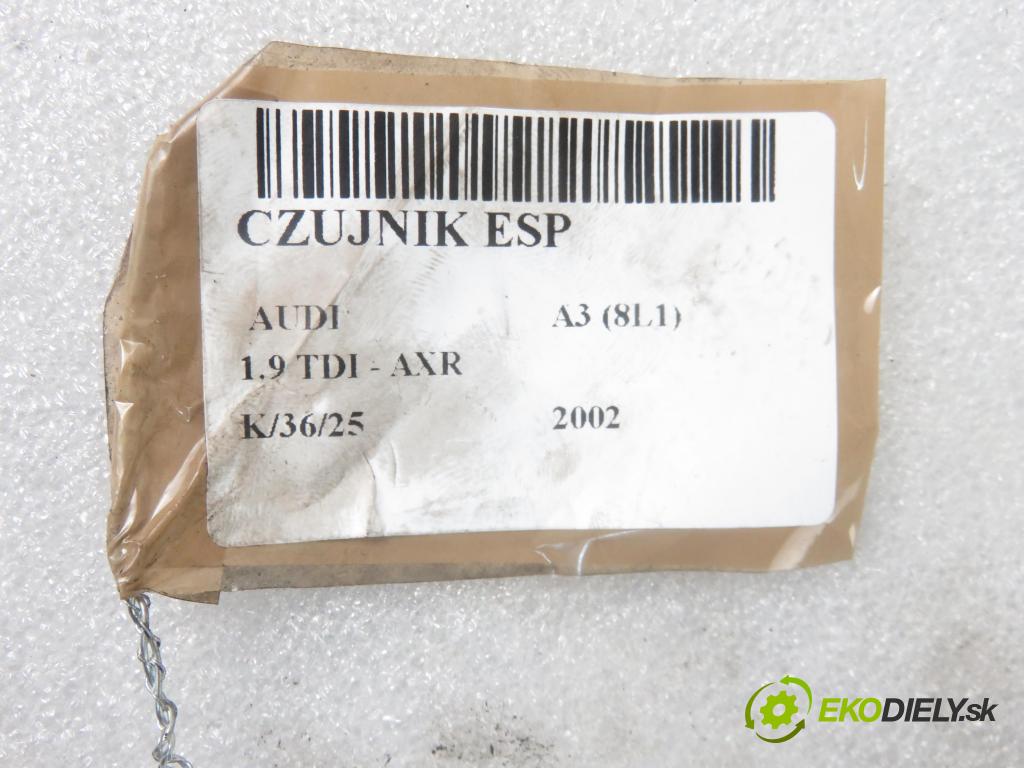 AUDI A3 (8L1) HB 2002 74,00 1.9 TDI - AXR 1896,00 snímač ESP 1J1907637D ; 10098004822