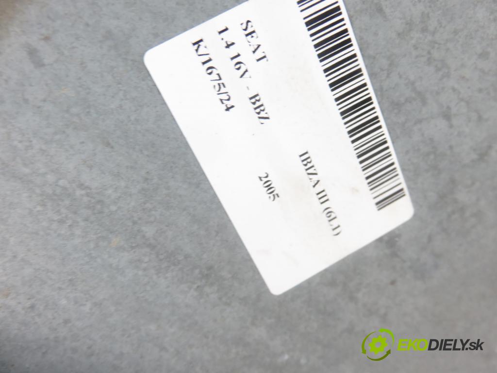 SEAT IBIZA III (6L1) HB 2005 74,00 1.4 16V - BBZ 1390,00 mechanismus oken PPE 3D 6L3837752CQ
