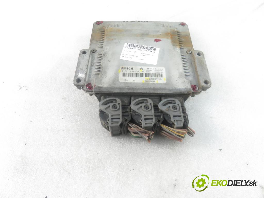 NISSAN PRIMASTAR Autobus (X83) BUS 2003 74,00 1.9 dCi 100 - F9Q 760 1870,00 Riadiaca jednotka Motor 8200051608 ; 8200118526 ; 0281010632