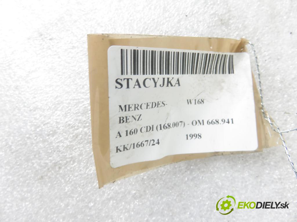 MERCEDES-BENZ KLASA A (W168) HB 1998 44,00 A 160 CDI (168.007) - OM 668.941 1689,00 spinačka A1684620253 (Spínacie skrinky a kľúče)