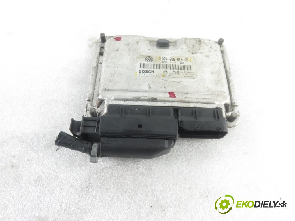 VW TRANSPORTER IV Platforma / podwozie (70E, 70L, 70M, 7DE, 7DL KABINA/PLATFORMA 2000 65,00 2.5 TDI - AJT 2461,00 Riadiaca jednotka Motor 074906018AK ; 0281010462