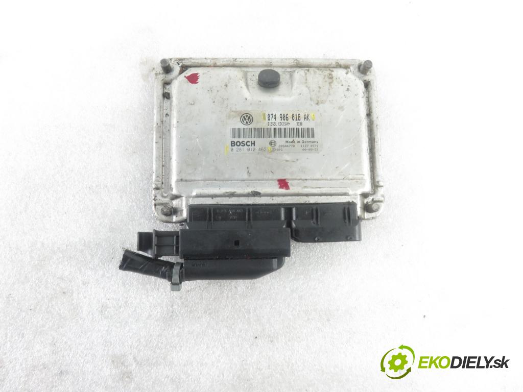 VW TRANSPORTER IV Platforma / podwozie (70E, 70L, 70M, 7DE, 7DL KABINA/PLATFORMA 2000 65,00 2.5 TDI - AJT 2461,00 Riadiaca jednotka Motor 074906018AK ; 0281010462