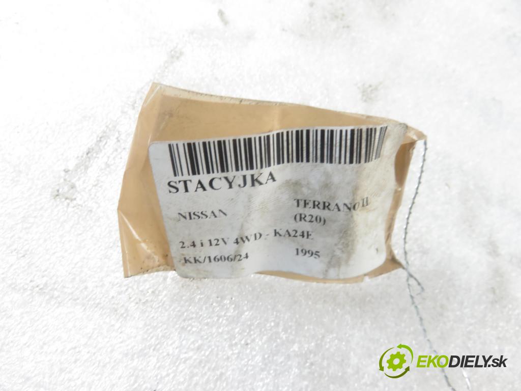 NISSAN TERRANO II (R20) TERENOWY 1995 91,00 2.4 i 12V 4WD 124 - KA24E 2389,00 spinačka  (Spínacie skrinky a kľúče)