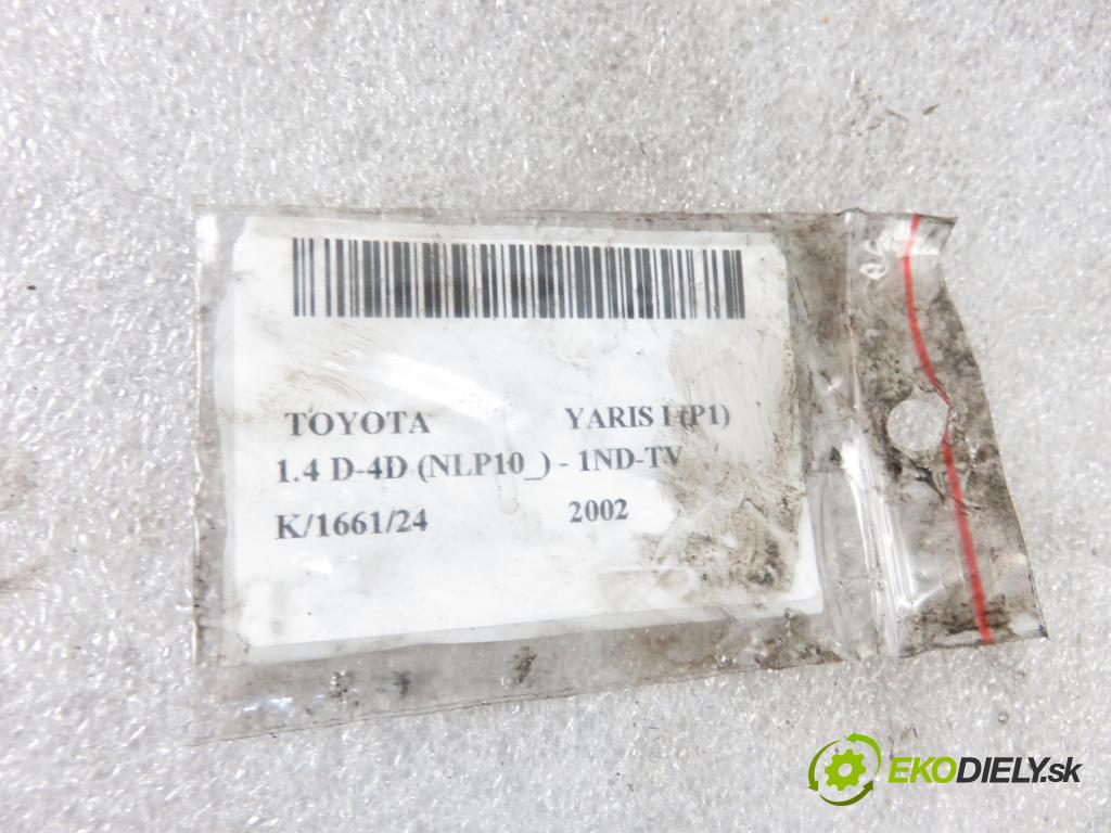 TOYOTA YARIS (_P1_) HB 2002 55,00 1.4 D-4D (NLP10_) - 1ND-TV 1364,00 vstrekovač 0445110085 ; 2367033010 (Vstrekovače)