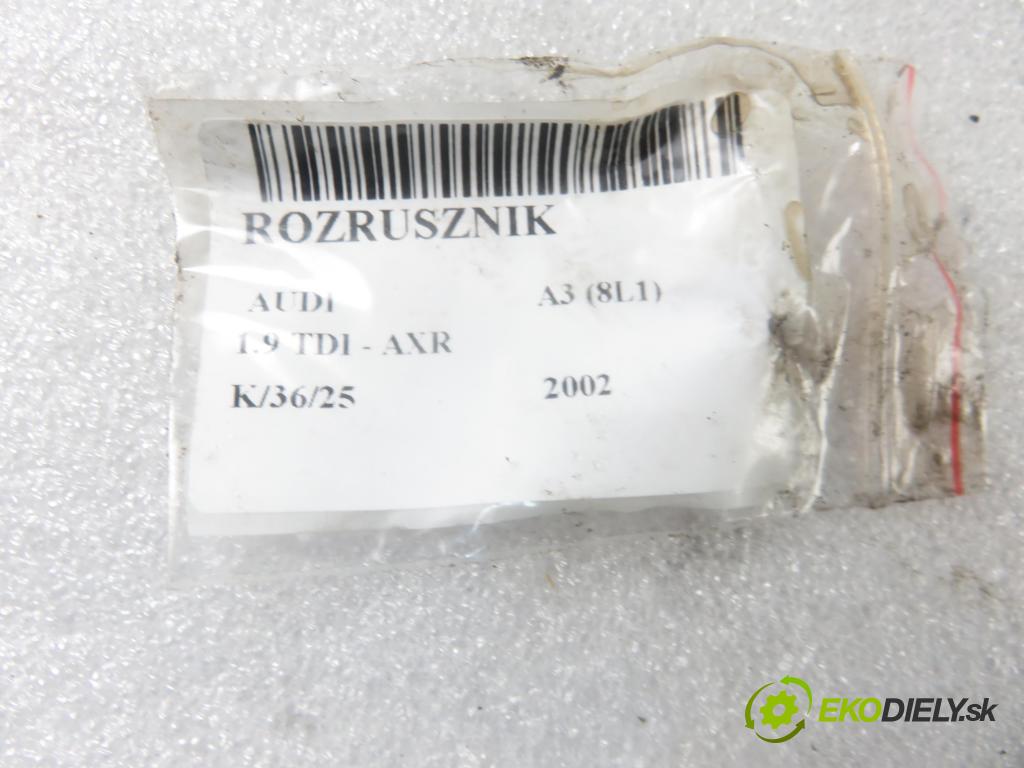 AUDI A3 (8L1) HB 2002 74,00 1.9 TDI - AXR 1896,00 Štartér 02A911024B (Štartéry)