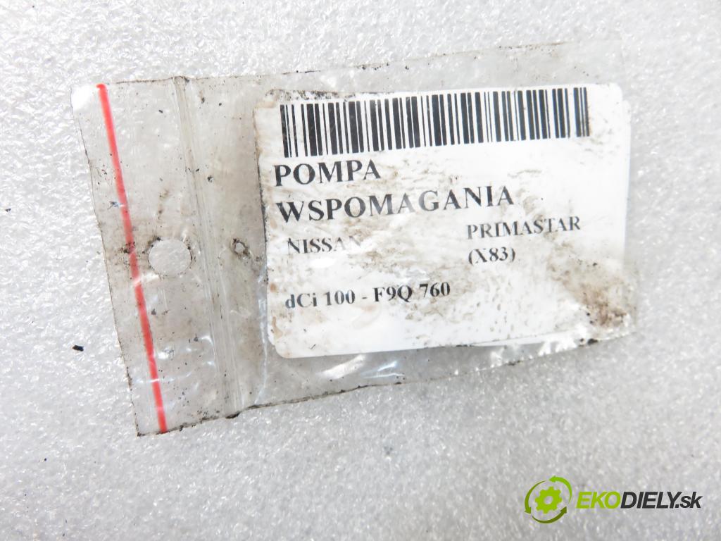 NISSAN PRIMASTAR Autobus (X83) BUS 2003 74,00 1.9 dCi 100 - F9Q 760 1870,00 Pumpa servočerpadlo 10SKV168 (Servočerpadlá, pumpy riadenia)
