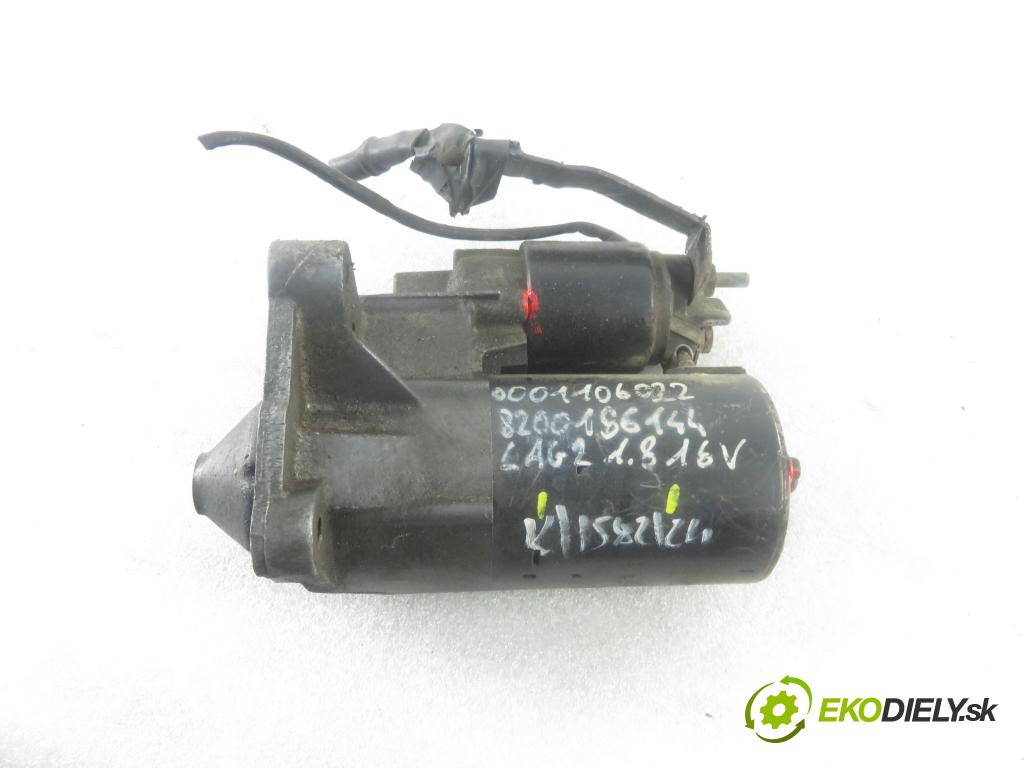RENAULT LAGUNA II Grandtour (KG0/1_) KOMBI 2003 120,00 2.0 16V Turbo (KG0S, KG0Z, KG1L, KG1M) - F4R 764 1998,00 Štartér 0001106022 (Štartéry)