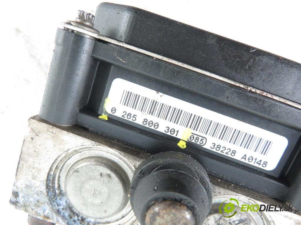 PEUGEOT 307 (3A/C) HB 2003 66,00 2.0 HDi 90 - RHY (DW10TD) 1997,00 Pumpa ABS 0265800301 ; 0265231302 (Pumpy ABS)