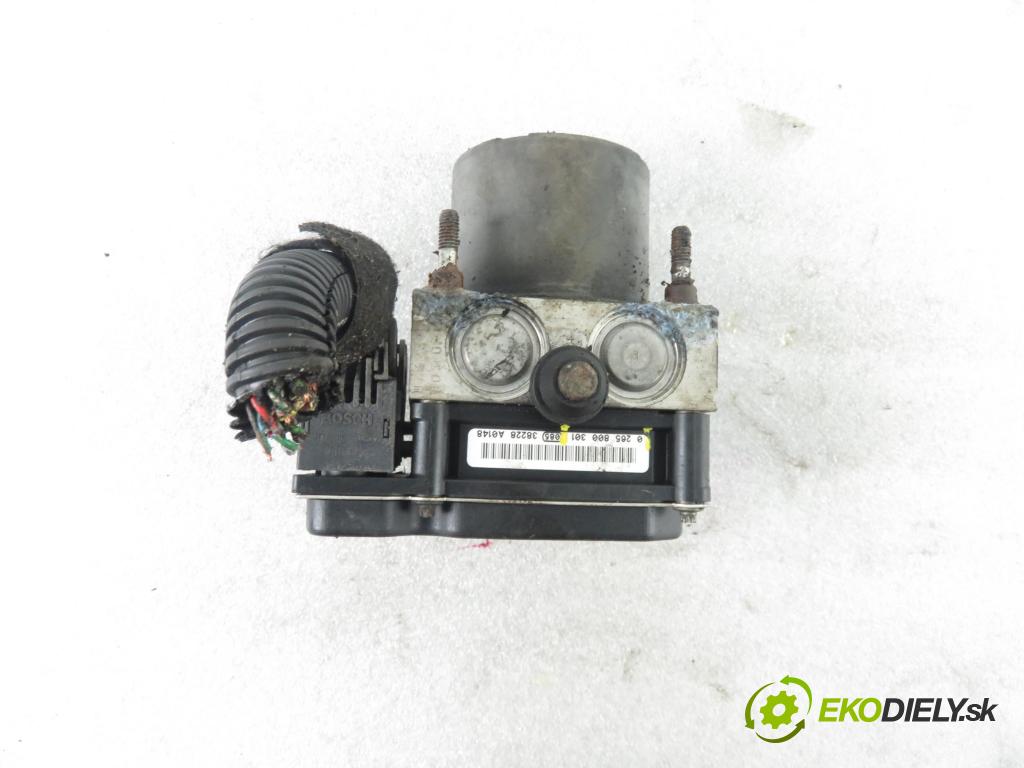 PEUGEOT 307 (3A/C) HB 2003 66,00 2.0 HDi 90 - RHY (DW10TD) 1997,00 Pumpa ABS 0265800301 ; 0265231302 (Pumpy ABS)