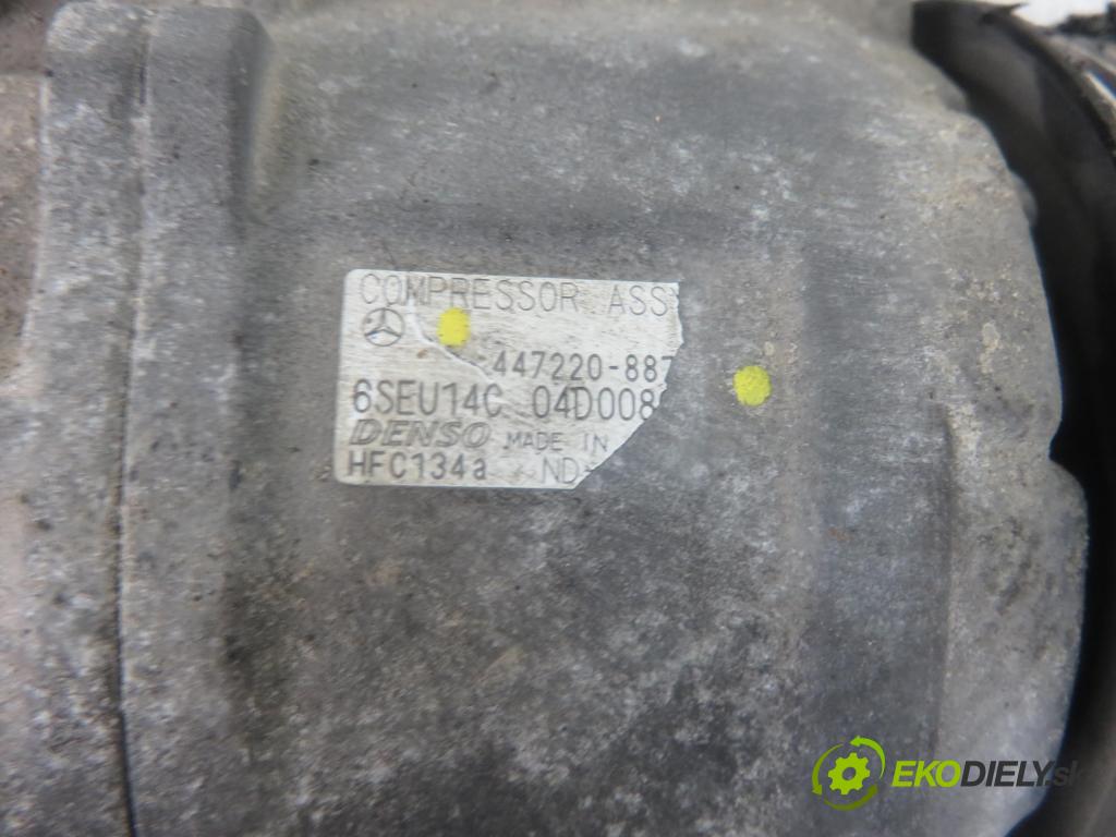 MERCEDES-BENZ VANEO (414) MINIVAN 2002 67,00 1.7 CDI (414.700) - OM 668.914 1689,00 KOMPRESOR: klimatizácie 4472208871 (Kompresory klimatizácie)