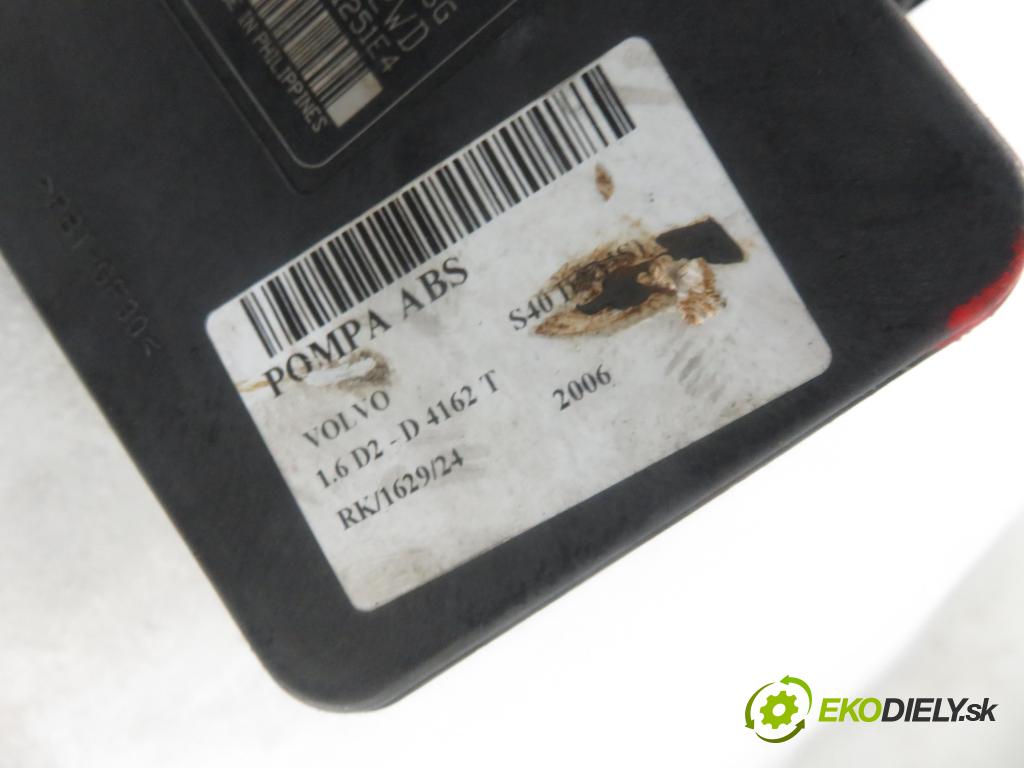 VOLVO S40 II (MS) SEDAN 2006 84,00 1.6 D2 - D 4162 T 1560,00 Pumpa ABS 30736589A ; 10096004273 ; 30736588 (Pumpy ABS)