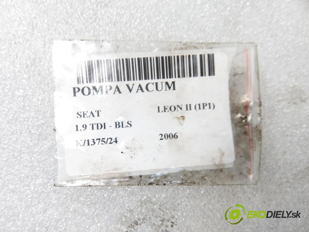 SEAT LEON (1P1) HB 2006 77,00 1.9 TDI - BLS 1896,00 Pumpa vákuová 038145209H