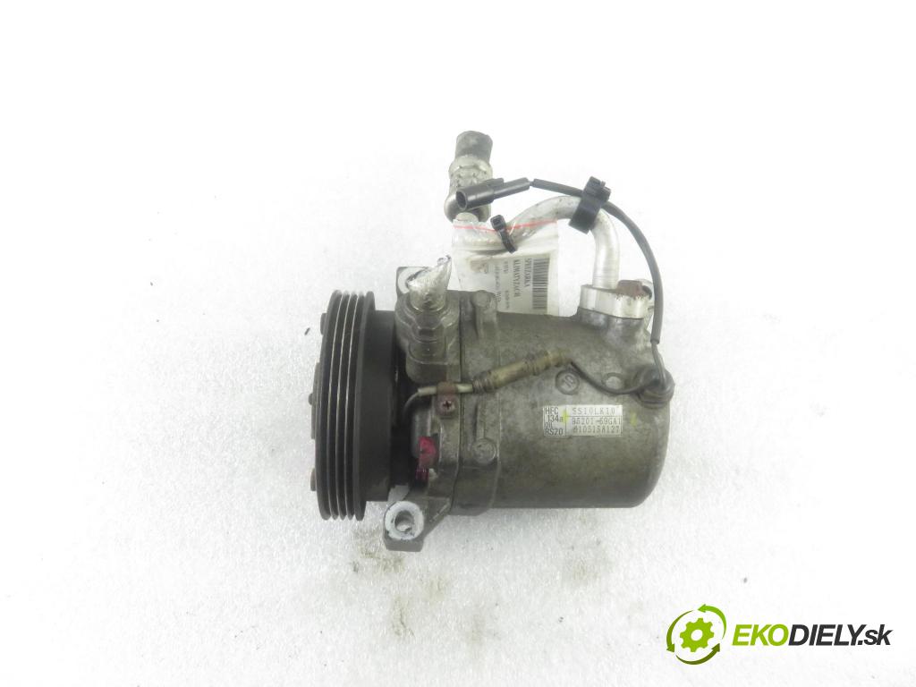 SUZUKI IGNIS (FH) HB 2001 61,00 1.3 4WD 83 (RG413) - M13A 1328,00 KOMPRESOR: klimatizácie 9520169GA1 (Kompresory klimatizácie)