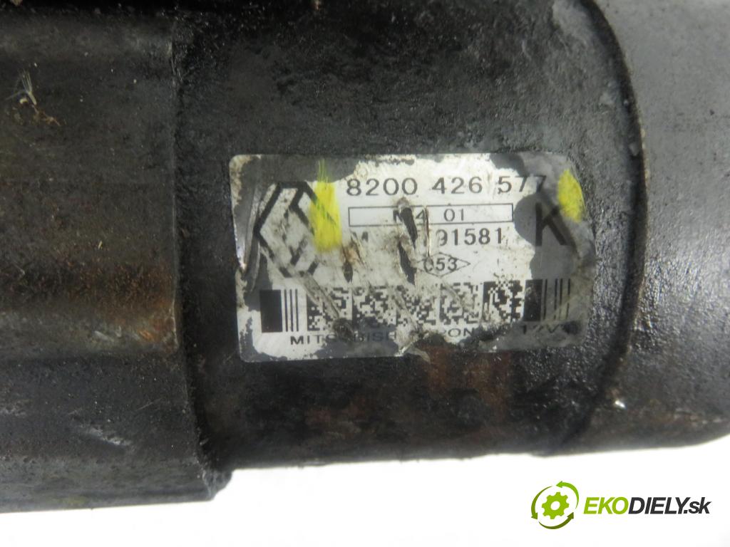 RENAULT CLIO II (BB_, CB_) HB 2002 42,00 1.5 dCi 1461,00 Štartér 8200426577 (Štartér)