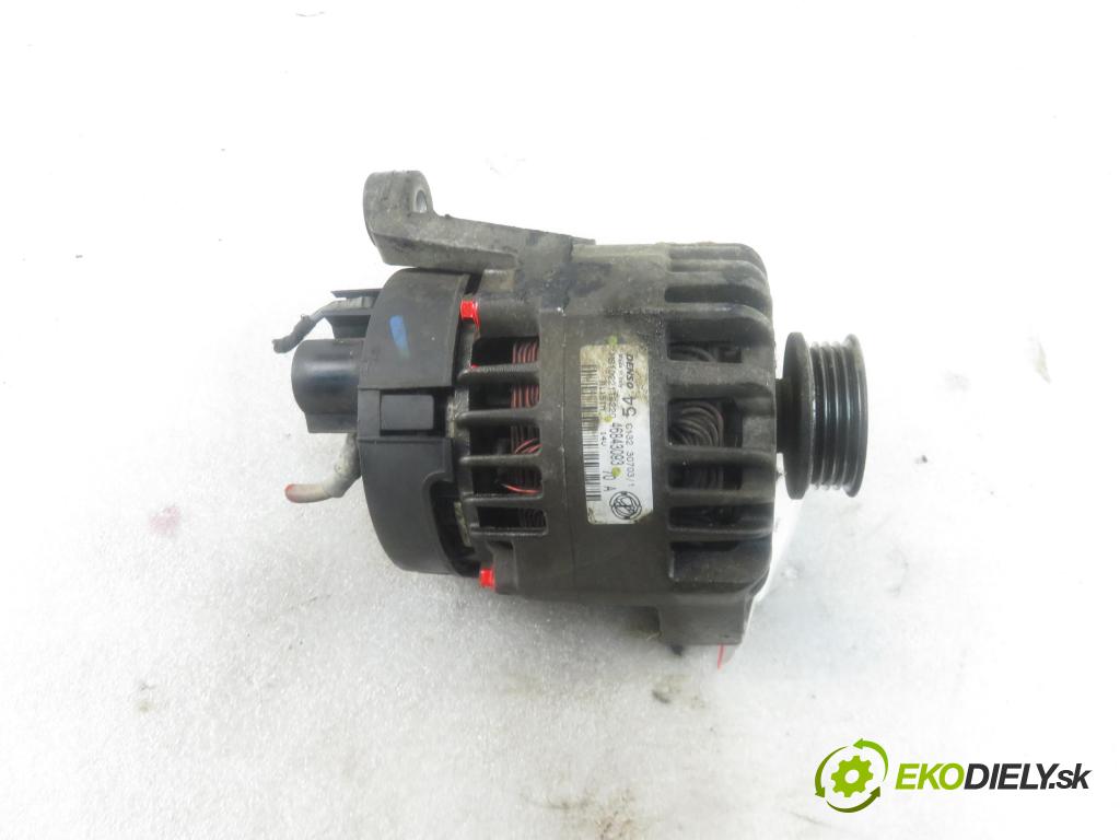 FIAT PANDA (169_) HB 2003 40,00 1.1 54 - 187 A1.000 1108,00 Alternátor 46843093 ; MS1022118220 (Alternátory)
