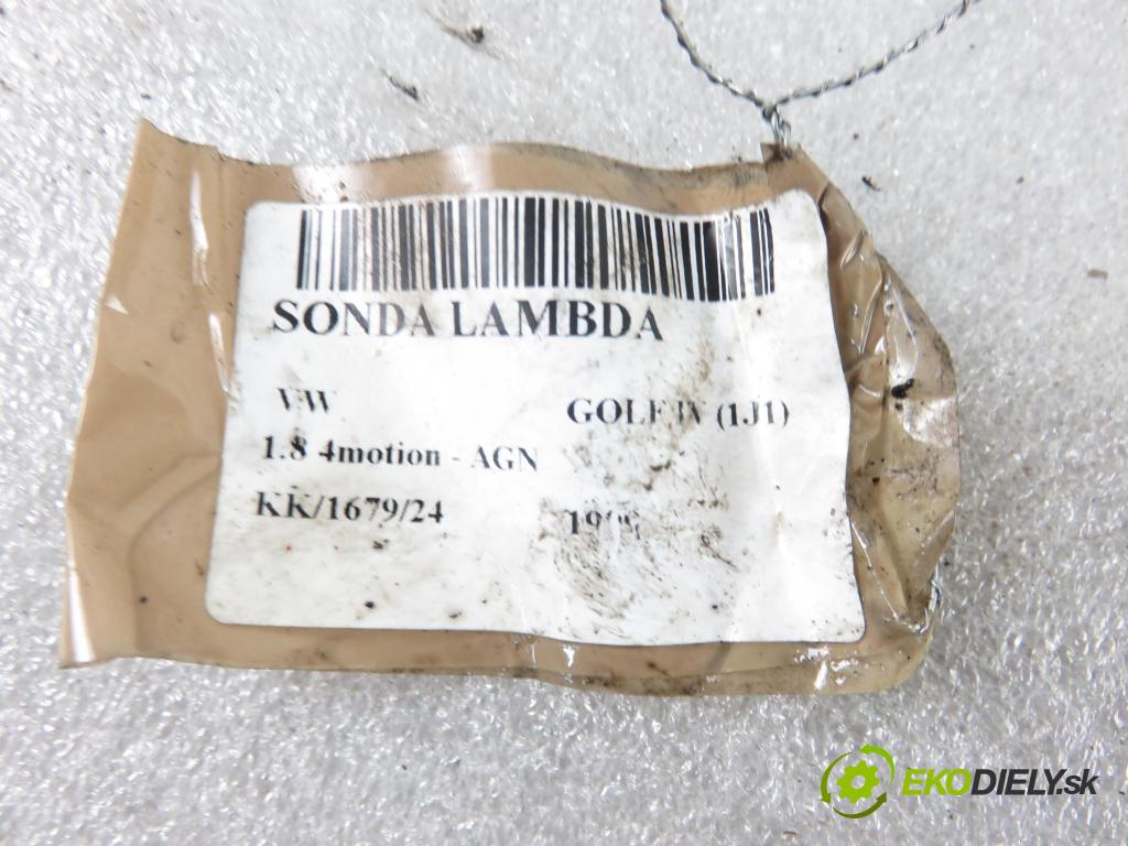 VW GOLF IV (1J1) HB 1999 92,00 1.8 4motion - AGN 1781,00 sonda lambda 0258005081 (Lambda sondy)