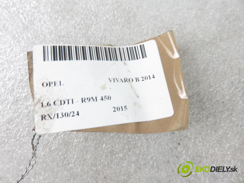 OPEL VIVARO B Skrzynia (X82) FURGON 2015 85,00 1.6 CDTI - R9M 450 1598,00 Škrtiaca klapka 147B08010R (Škrtiace klapky)