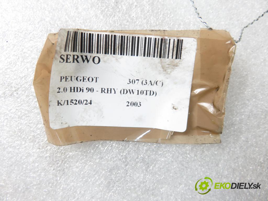 PEUGEOT 307 (3A/C) HB 2003 66,00 2.0 HDi 90 - RHY (DW10TD) 1997,00 Posilovač 9639662180 ; 0204024613 (Servočerpadlá, pumpy riadenia)