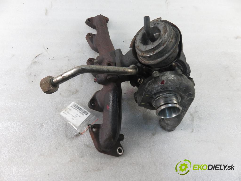 OPEL VECTRA C (Z02) SEDAN 2003 92,00 2.2 DTI 16V 125 - Y 22 DTR 2172,00 Turbodúchadlo 24445062 (Turbodúchadlá (kompletné))