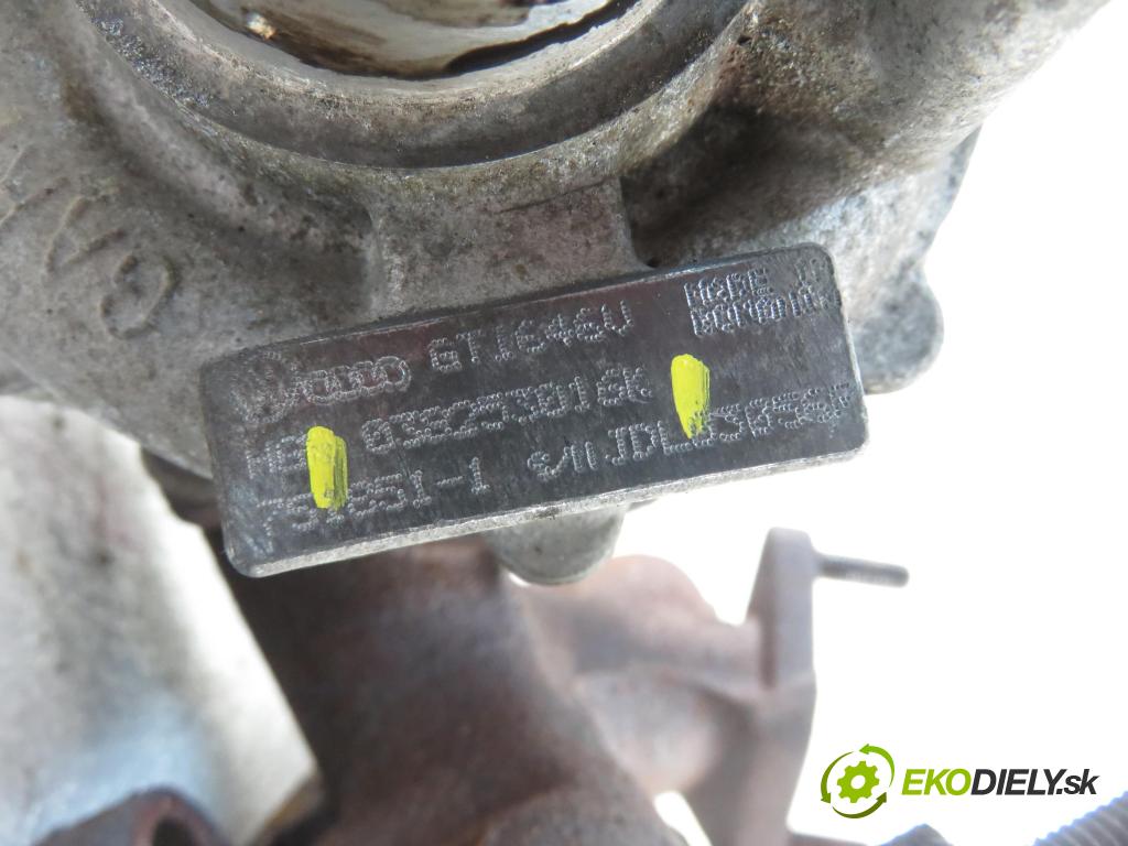 VW GOLF V (1K1) HB 2006 77,00 1.9 TDI - BXE 1896,00 RYCHLONABÍJEČKA: 038253016K (Turbodúchadla (kompletní))