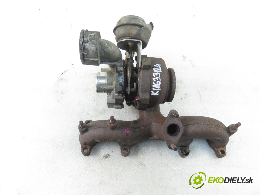 VW GOLF V (1K1) HB 2006 77,00 1.9 TDI - BXE 1896,00 RYCHLONABÍJEČKA: 038253016K (Turbodúchadla (kompletní))